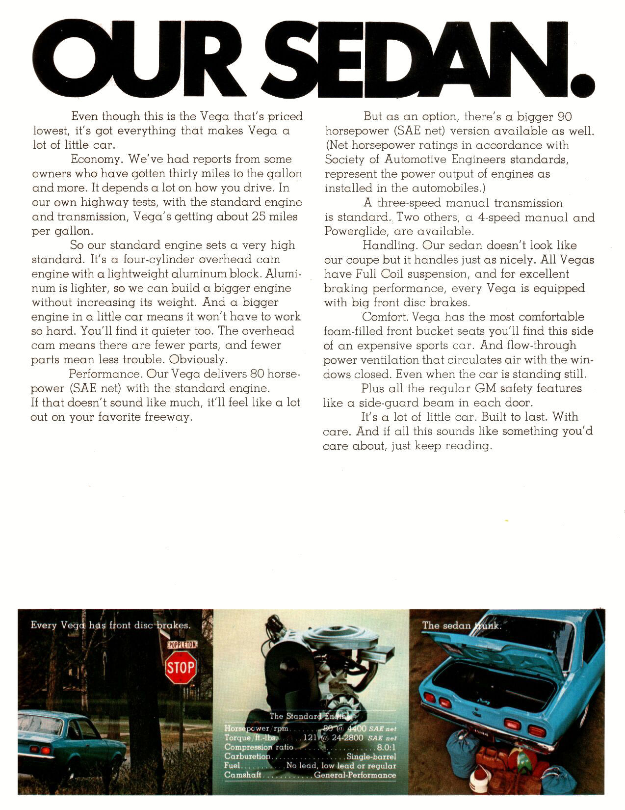 1972 Chevrolet Vega Brochure Page 5